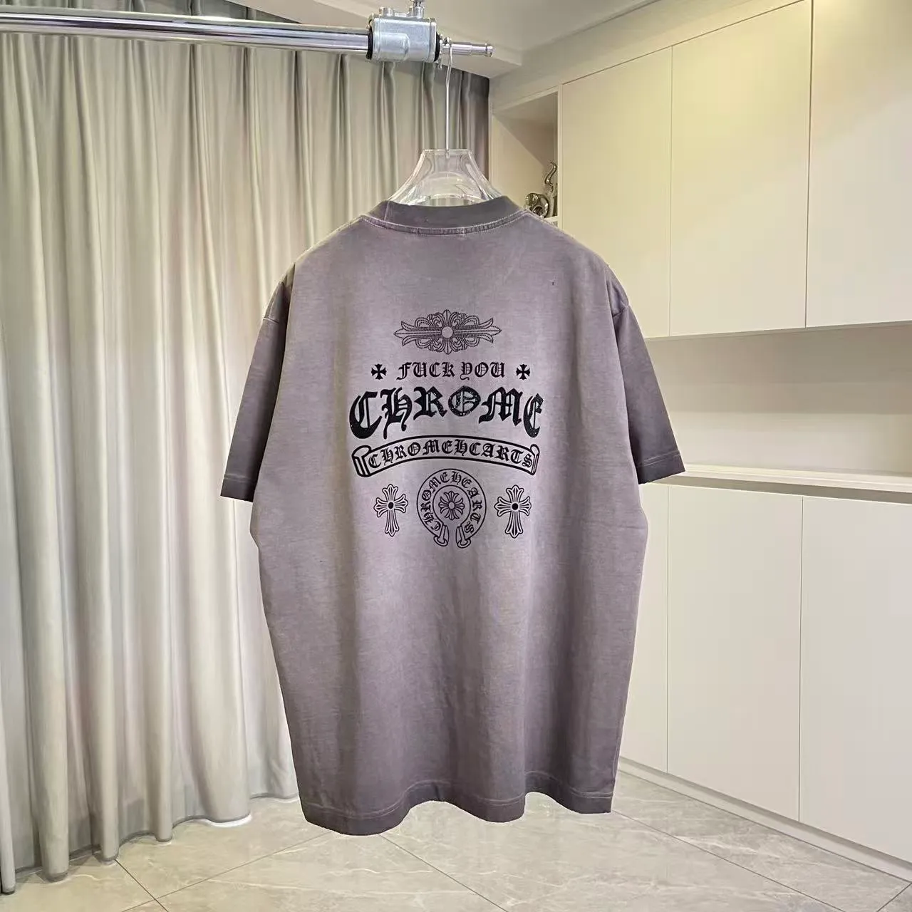 ch *2026 New Arrival + t g Same Style Size：S M L XL XXL ：White Purple Gray